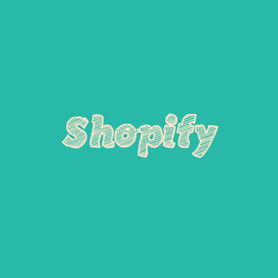 Shopify Websites by Starburst Media, aqua block with light yellow text
